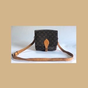AUTH Louis Vuitton Monogram CARTOUCHIERE MM